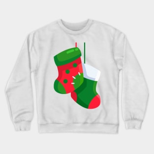 Christmas Sock Crewneck Sweatshirt